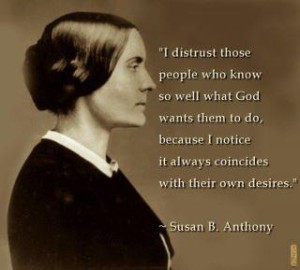 Susan B Anthony