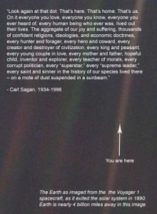 pale blue dot